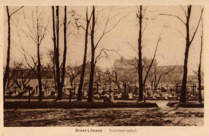 Brest.  Town photos from 1915-1918
