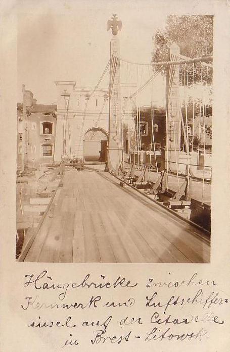 Brest.  Town photos from 1915-1918