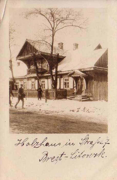 Brest.  Town photos from 1915-1918