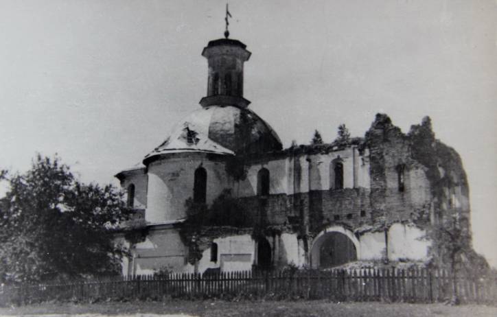  - Царква Святога Язафата. Царква ў 1950-я, фота з архіва М.С.Кацара.