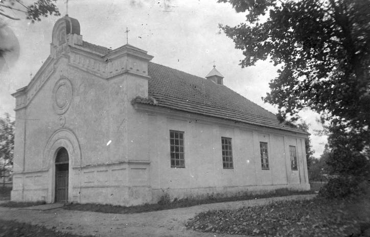 Cielachany. Catholic church of the Exaltation of the Holy Cross