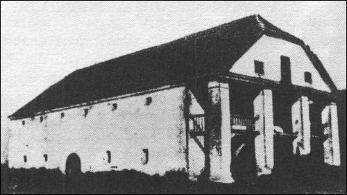  - Dwór Rodziewiczów. Śpichlerz. Fot. przed 1939 r.