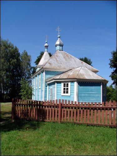 Muryny Małyja. Orthodox church of St. Nicholas