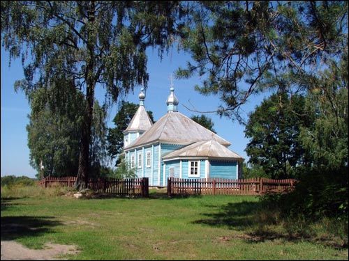 Muryny Małyja. Orthodox church of St. Nicholas
