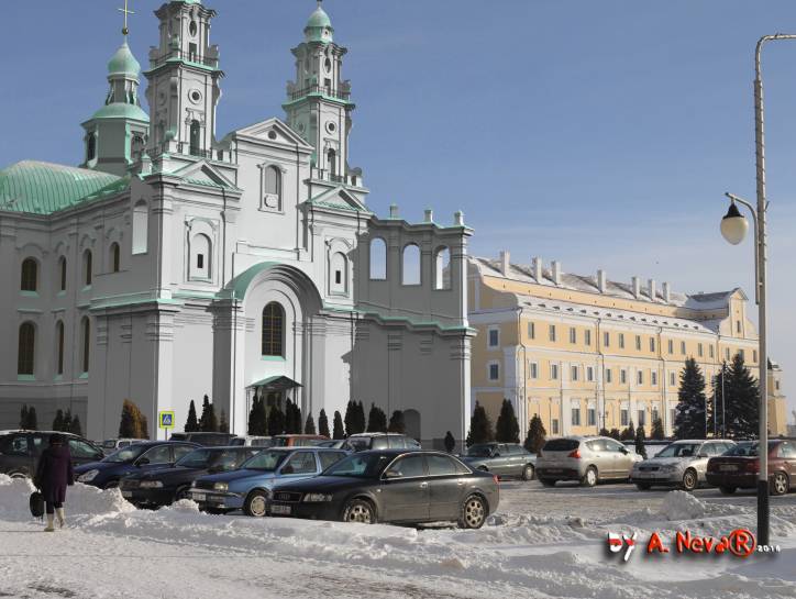 Pińsk. Kościół NMP