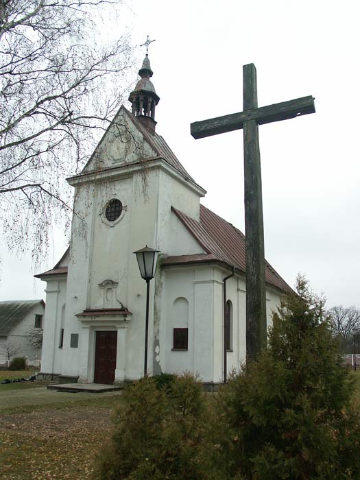Pielišča. Catholic church of the Sacred Heart of Jesus