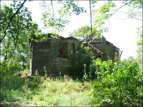  - Cerkiew Opieki Matki Boskiej. Ruina apsydy