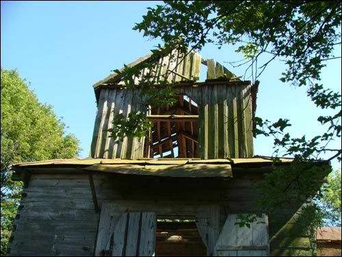  - Cerkiew Opieki Matki Boskiej. Fasada główna, fragment