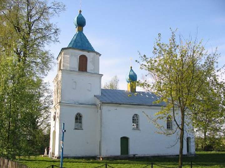 Suchadoł. Orthodox church of St. Barbara
