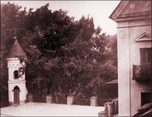  - Dwór Kaszyców. Taras w Obryniu. Fot. Józefa Bareci (?) z 1894 r