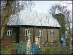 Viarchovičy.  Orthodox church of the Holy Trinity (at cemetery)