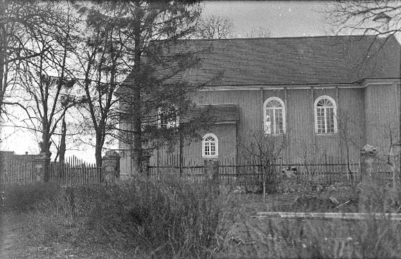 Masty Pravyja. Catholic church of St. Mary