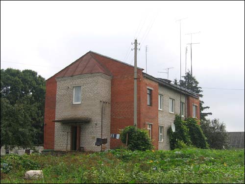 Lubča.  Catholic church 