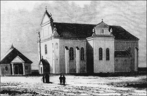 Słonim. Catholic church of the Corpus Christi and the Monastery of Regular Canons