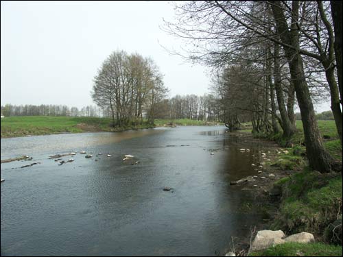  - Water-mill . Pulva river near water-mill