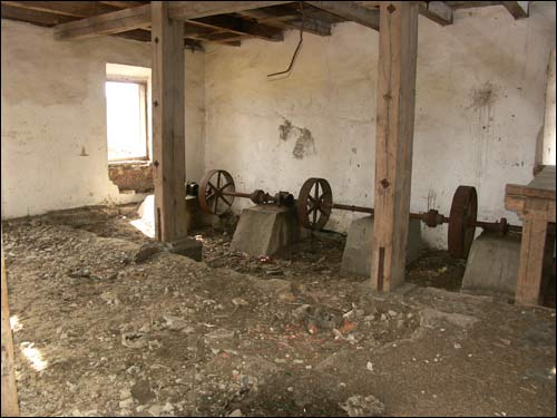  - Water-mill . Interior. Fragment