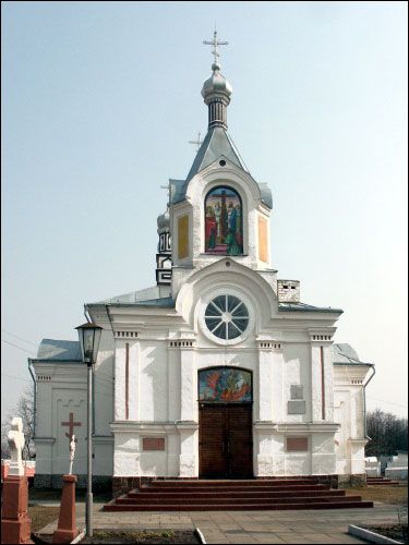 Wysokie-Litewskie. Cerkiew Podwyższenia Krzyża Świętego