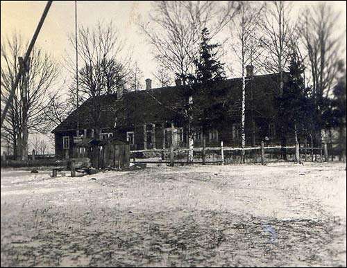 Raścioŭščyna. Manor of Walicki