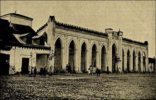 Lipniški.  Market rows 