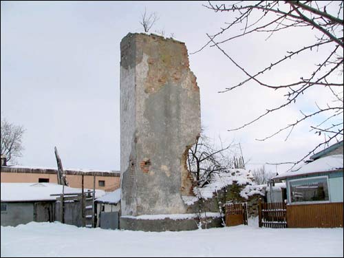  - Kościół Św. Trójcy. Ruiny ściany zachodniej