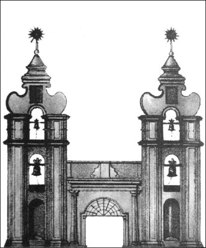 Minsk. Catholic church and the Monastery of Dominican