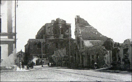 Minsk. Catholic church and the Monastery of Dominican