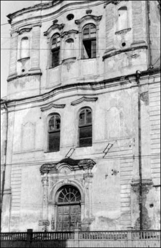 Minsk. Catholic church and the Monastery of Dominican