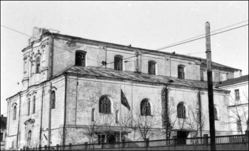 Minsk. Catholic church and the Monastery of Dominican