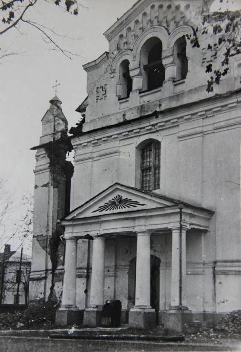 Niasviž. Catholic church of St. Catherine (Bernardine)