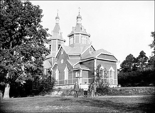 Haradzieja. Orthodox church of the Birth of the Virgin