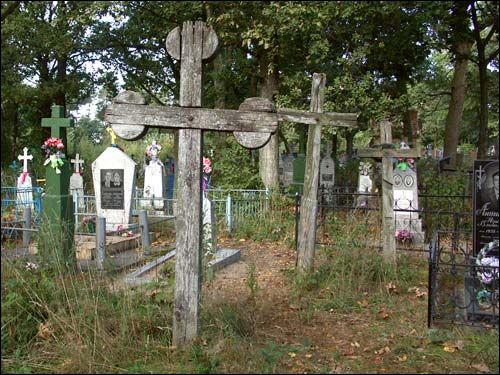 Jeremicze. Cmentarz chrześcijański. Kaplica grobowa