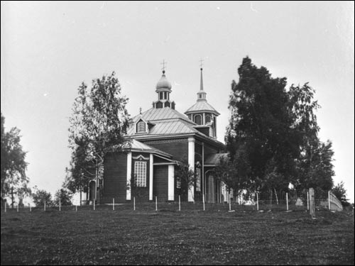 Piacieŭščyna. Orthodox church of the Transfiguration