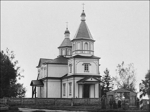 Samachvałavičy. Orthodox church of the Holy Spirit