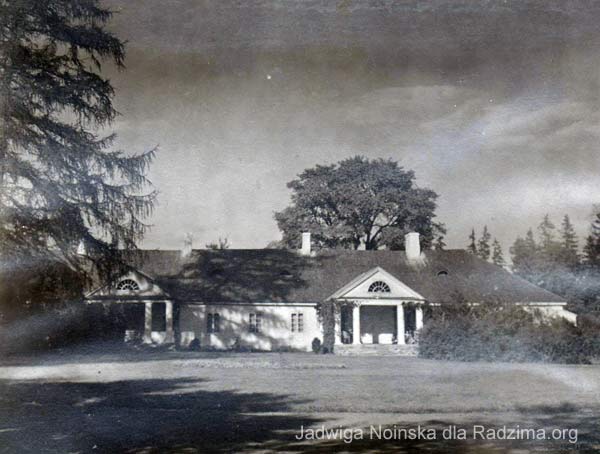  - Manor of Wołczaski. Wołczaski manor-house in Horodżki