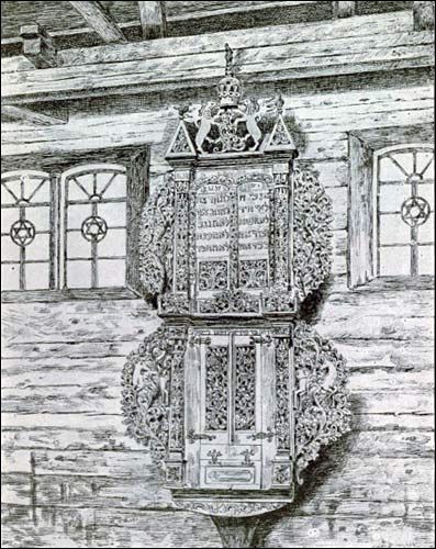 Uzlany. Synagogue 