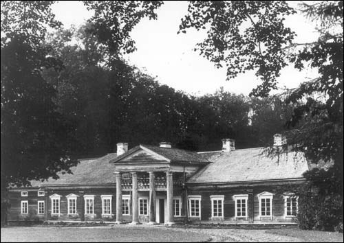 Lecieszyn. Dwór Czarnockich