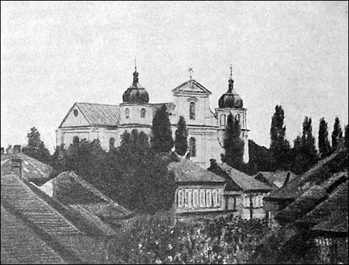 Čašniki. Catholic church of St. Luka and the Monastery of Dominican