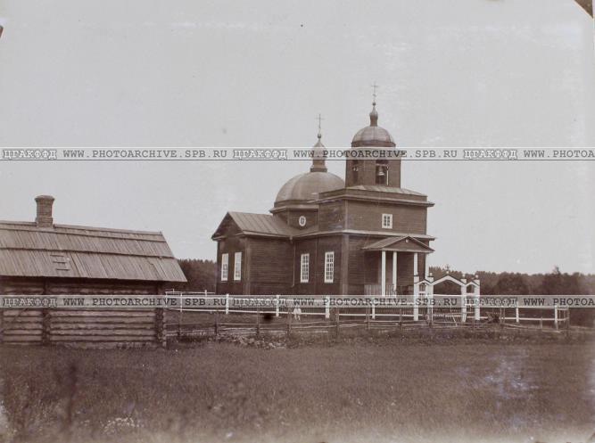 Kazimirova (Zavozierski). Orthodox church of the Assumption