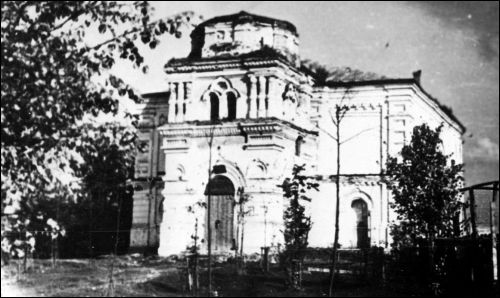 Lozna. Orthodox church of the Resurrection