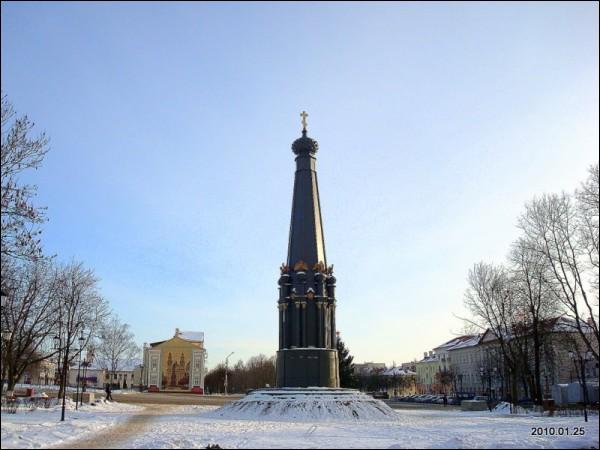 Połock.  Pomnik wojny 1812 r.