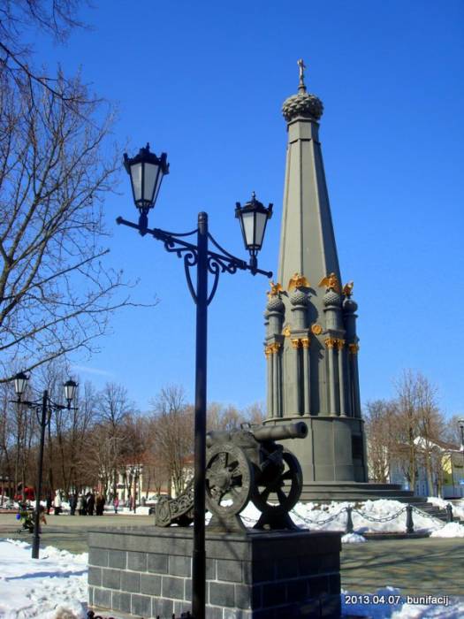 Połock.  Pomnik wojny 1812 r.