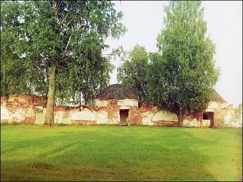 Strunnie. Orthodox church of the Exaltation of the Holy Cross