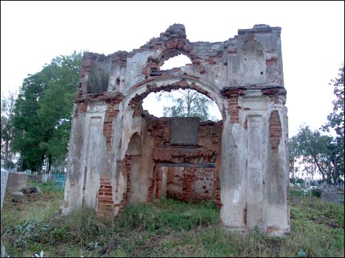  - cemetery Old Christian. Leonida Sołtanowa (†1832) Mausoleum