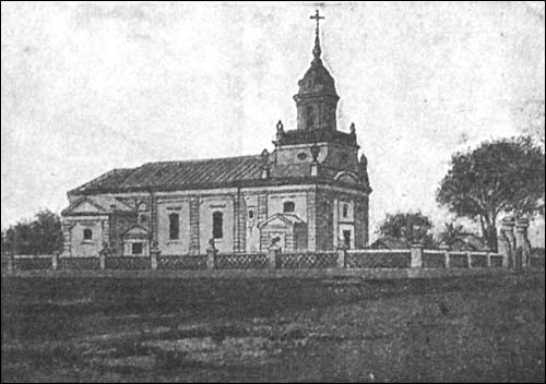 Lipsk. Catholic church 
