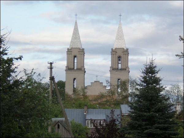 Švenčionėliai. Catholic church of Saint Edward