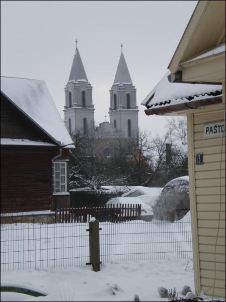 Švenčionėliai. Catholic church of Saint Edward