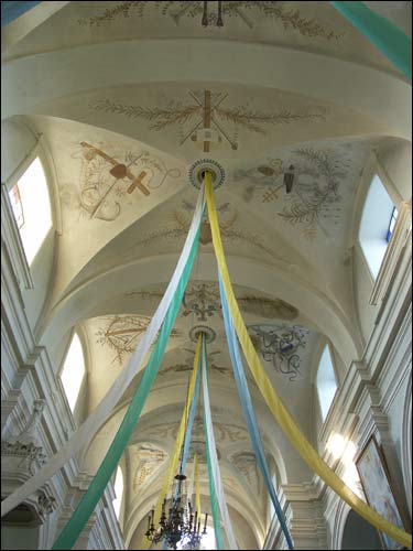  - Catholic church of St. Peter and St. Paul. Interior. Frament