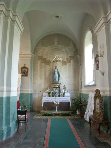  - Catholic church of St. Peter and St. Paul. Altar in aisle