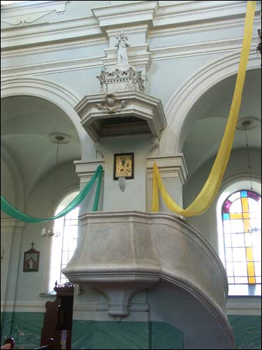  - Catholic church of St. Peter and St. Paul. Interior. Frament
