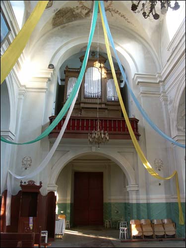  - Catholic church of St. Peter and St. Paul. Organ-loft